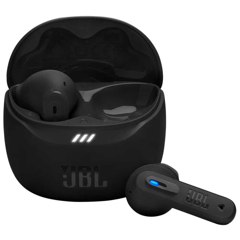 JBL, Fone de Ouvido Bluetooth, Tune Flex 2, Sem Fio, Com Cancelamento de Ruído, Resistente À Água e Poeira - Preto
