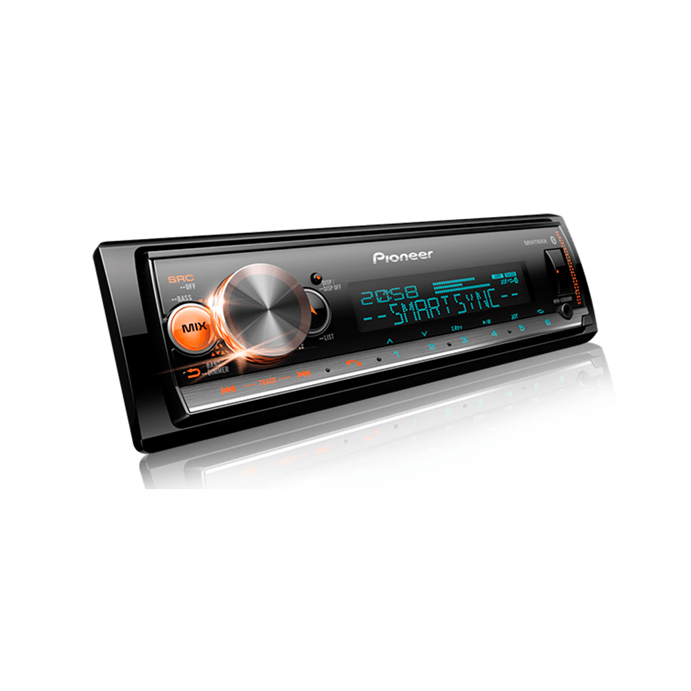 Media Receiver Pioneer MVH-X3000BR Com Bluetooth, USB, Spotify E Pioneer Smart Sync