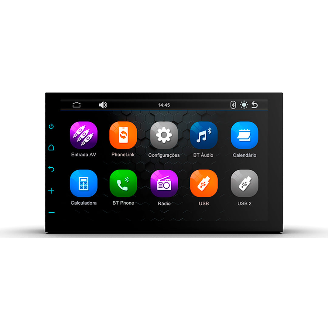 Central Multimídia 7" com Android Faaftech