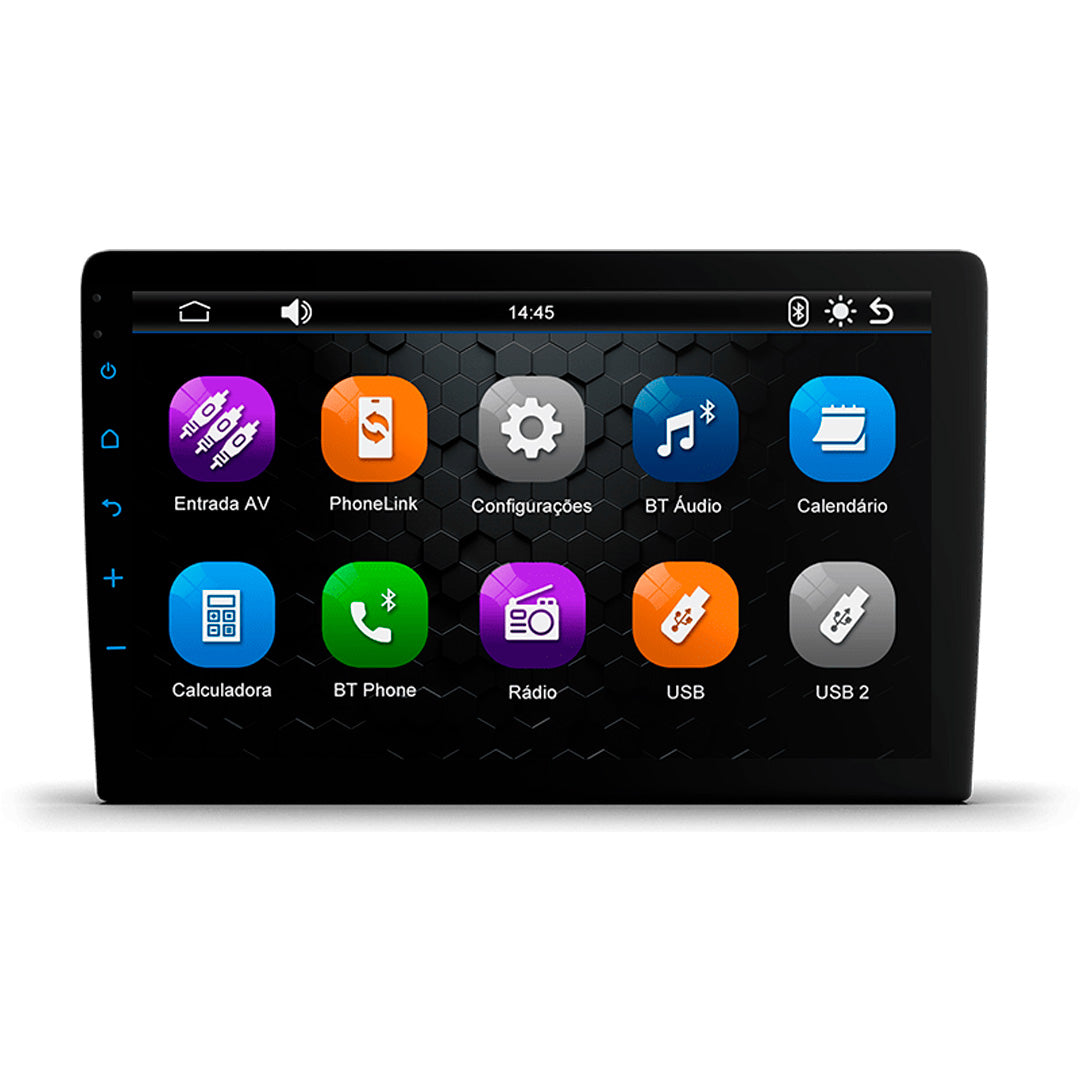 Central Multimídia 9" com Android Faaftech