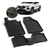 Jogo de Tapetes Bandeja Premium Grid – Fiat Pulse 2021 a 2026 – Borda Alta em TPE