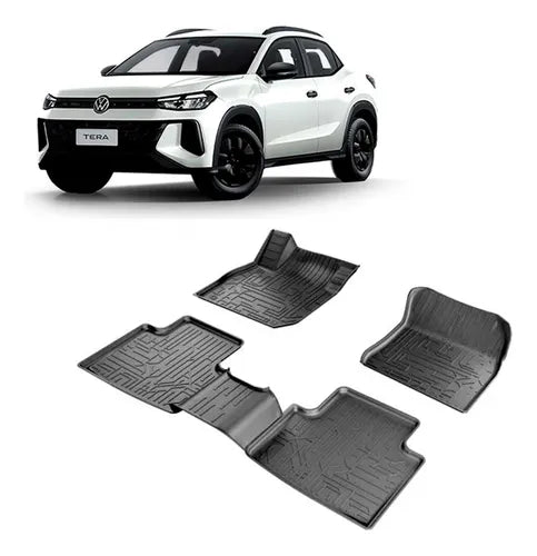 Tapete Bandeja Interno Premium – Volkswagen Tera 2025 – Borracha Termoplástica (TPE)