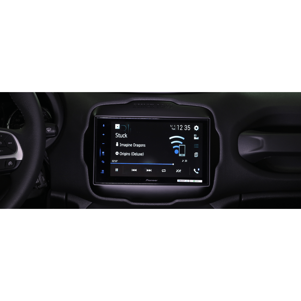 Central Multimídia Receiver Pioneer DMH-ZS8280TVJ Tela Flutuante 8" – Apple CarPlay, Android Auto E TV Digital