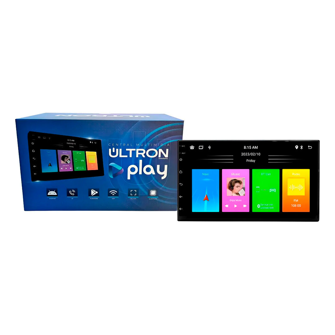 Multimídia 7" Uppertech Quadcore 2GB RAM 32GB