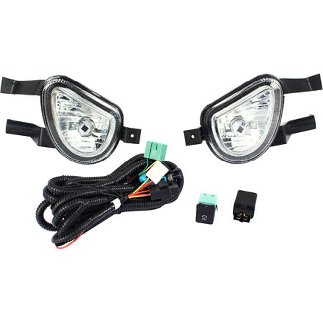 Kit Farol De Milha Auxiliar Shocklight Com Botão Original – Chevrolet Corsa 2000 A 2002 E Corsa Classic 2003 A 2010