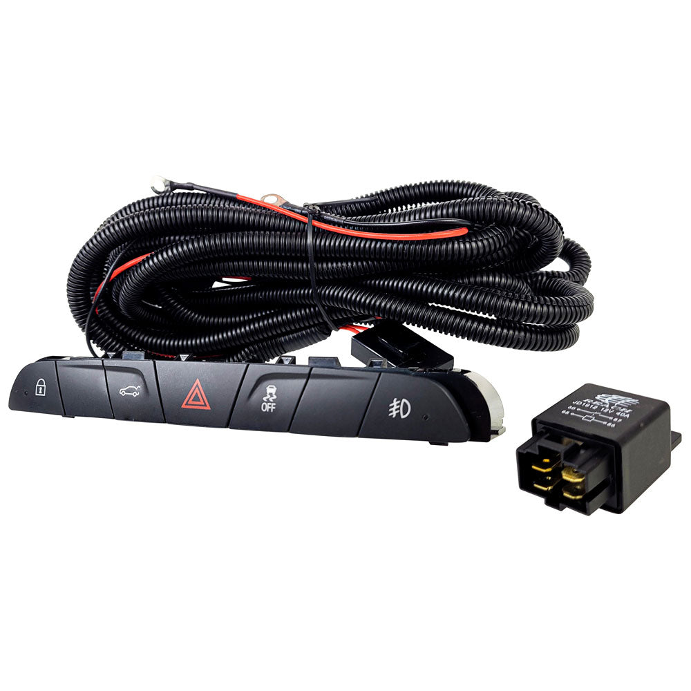 Kit Farol De Milha Auxiliar Shocklight Full LED Com Botão Original – Chevrolet Novo Onix E Tracker 2026