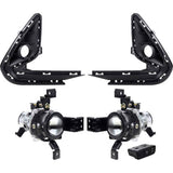 Kit Farol De Milha Auxiliar Shocklight Com Moldura Preta E Botão Original – Hyundai HB20 Hatch E Sedan 2020 A 2022