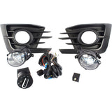 Kit Farol De Milha Auxiliar Shocklight Com Grade E Botão Original Cromado – Volkswagen Gol E Voyage G7 2016 A 2018