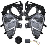 Kit Farol De Milha Auxiliar Shocklight Em LED Com Módulo E Botão Original – Volkswagen Nivus 2021 A 2025