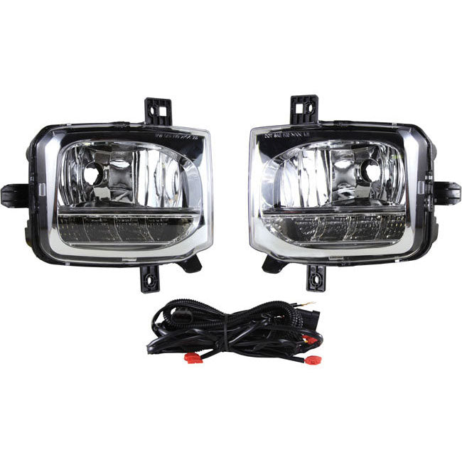 Kit Farol De Milha Auxiliar Shocklight Com DRL E Pisca – Volkswagen T-Cross 2018 A 2023