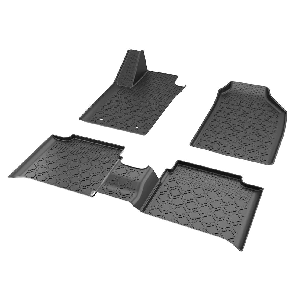 Jogo de Tapetes Bandeja Premium Grid – Fiat Nova Strada 2020 a 2026 – Borda Alta em TPE