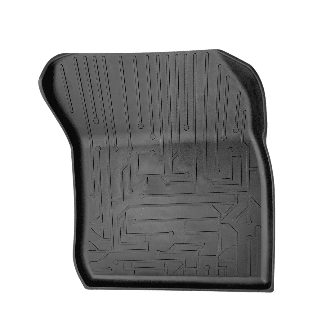 Jogo de Tapetes Bandeja Premium Grid – VW Virtus 2018 a 2026 – Borda Alta em TPE